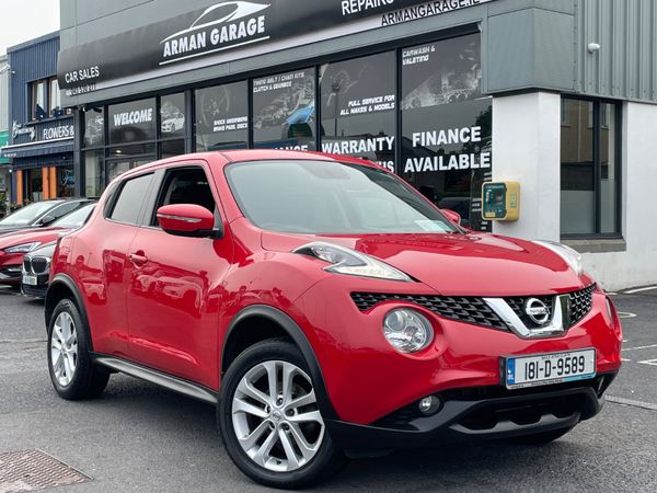 Nissan Juke SUV, Petrol, 2018, Red
