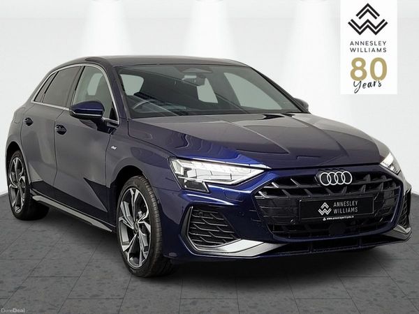 Audi A3 Hatchback, Petrol Plug-in Hybrid, 2026, Blue