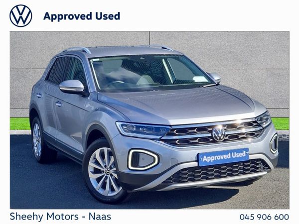 Volkswagen T-Roc SUV, Petrol, 2024, Silver