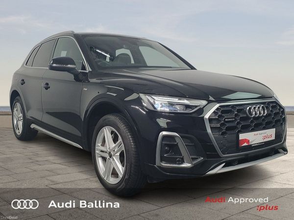 Audi Q5 SUV, Petrol Hybrid, 2023, Black
