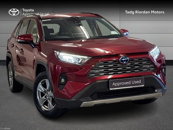 Toyota RAV4 SUV, Petrol Hybrid, 2023, Red
