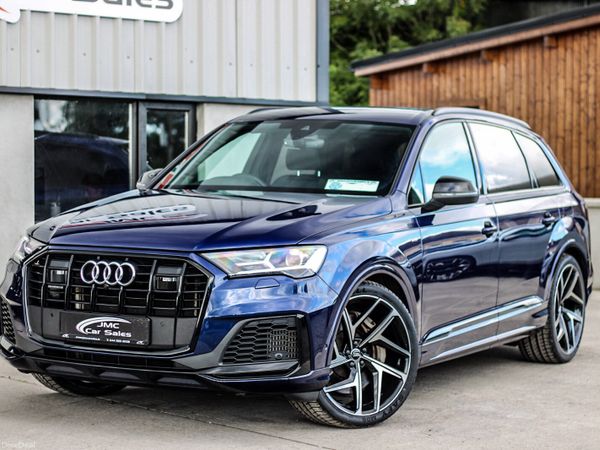 Audi Q7 SUV, Petrol Plug-in Hybrid, 2023, Blue