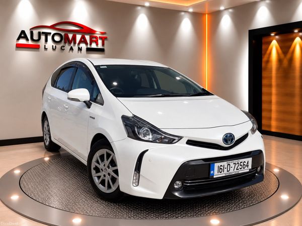 Toyota Prius MPV, Petrol Hybrid, 2016, White