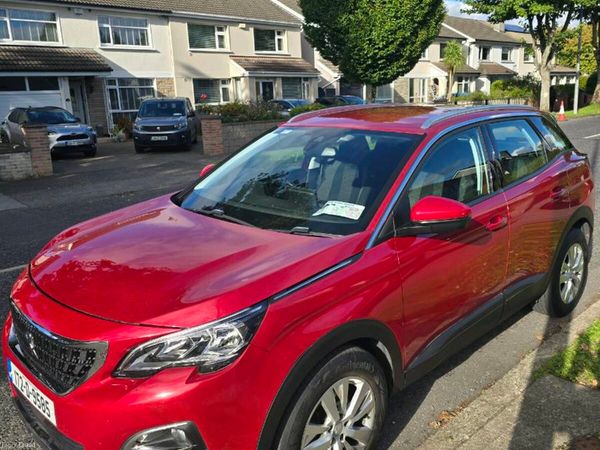 Peugeot 3008 SUV, Petrol, 2017, Red