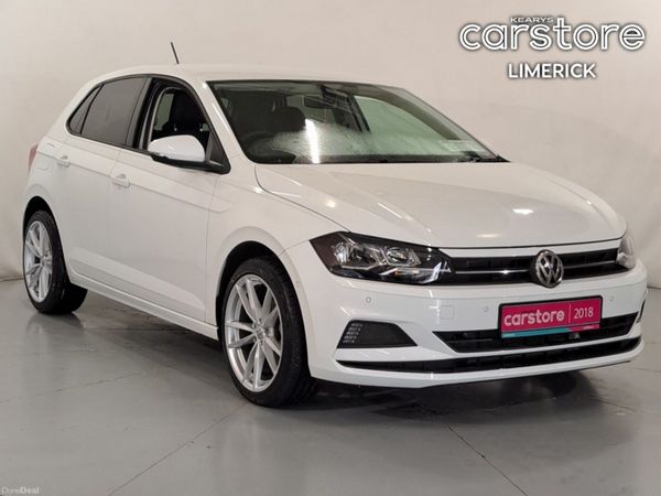 Volkswagen Polo Hatchback, Petrol, 2018, White