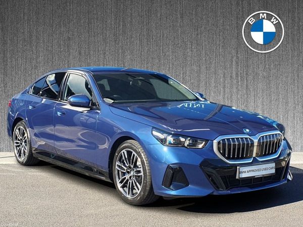 BMW 5-Series Saloon, Petrol Plug-in Hybrid, 2026, Blue