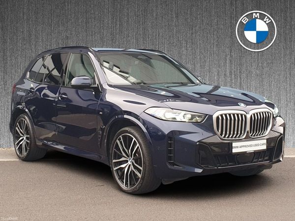 BMW X5 SUV, Petrol Plug-in Hybrid, 2024, Blue