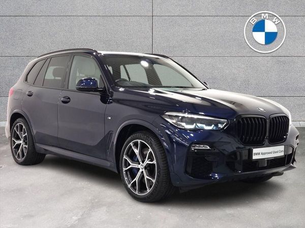 BMW X5 SUV, Petrol Plug-in Hybrid, 2021, Blue