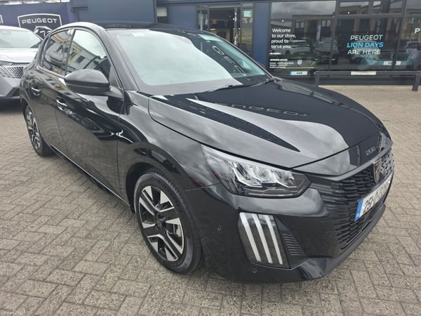 Peugeot 208 Hatchback, Petrol, 2025, Black