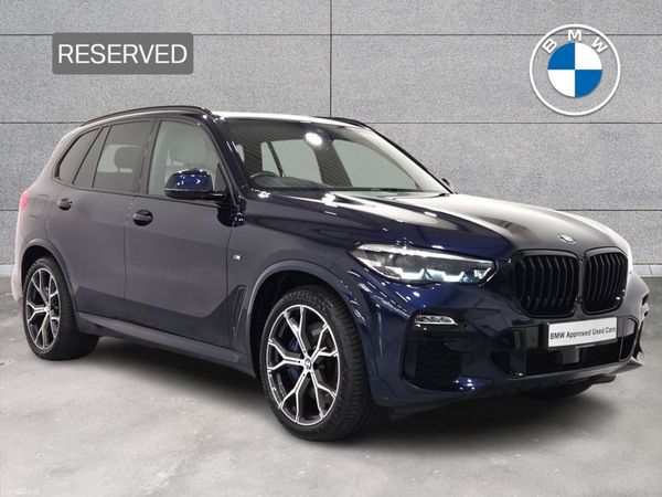 BMW X5 SUV, Petrol Plug-in Hybrid, 2021, Blue