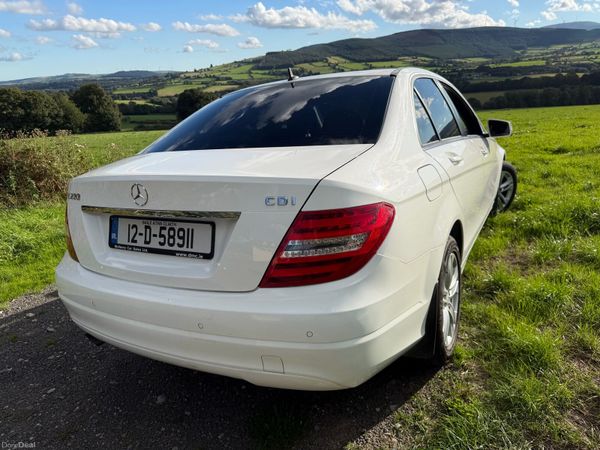 Mercedes-Benz C-Class Saloon, Diesel, 2012, White