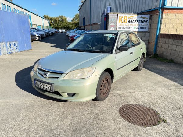 Honda Civic Saloon, Petrol, 2005, Beige