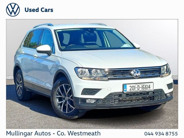 Volkswagen Tiguan SUV, Diesel, 2020, White
