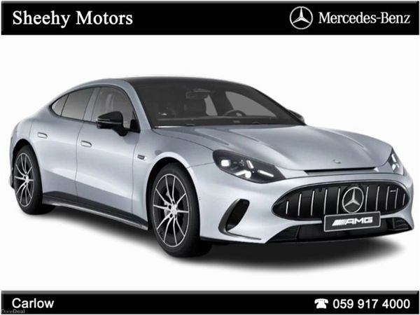 Mercedes-Benz AMG GT Coupe, Electric, 2027, Silver