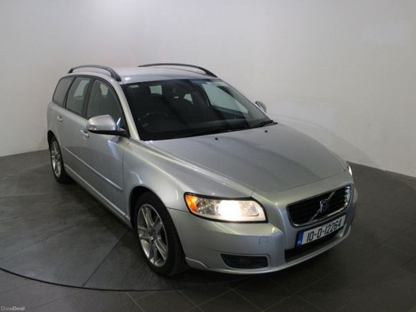 Volvo V50 Estate, Diesel, 2010, Silver