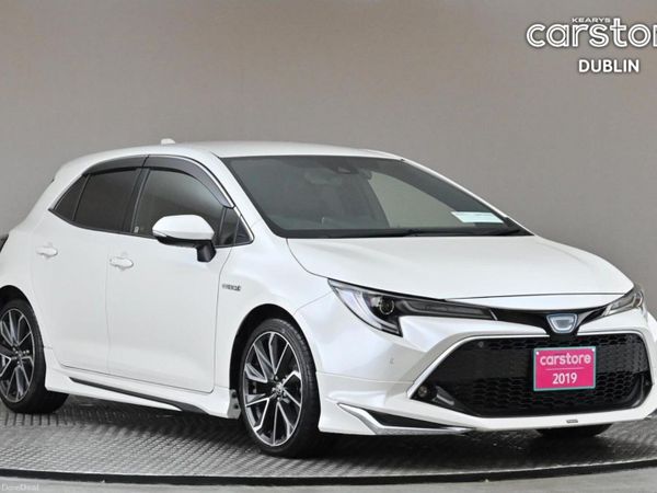 Toyota Corolla Hatchback, Petrol Hybrid, 2019, White