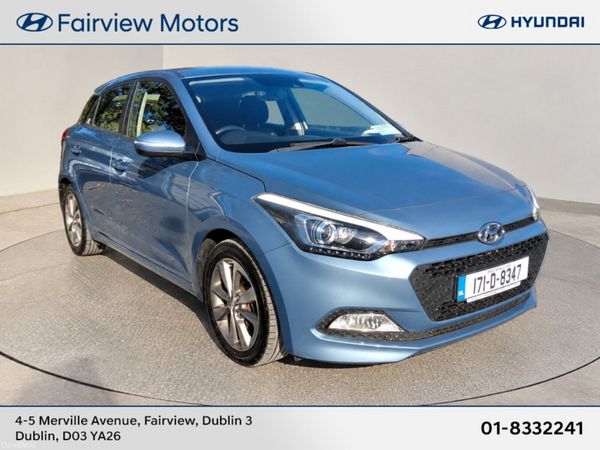 Hyundai i20 Hatchback, Petrol, 2017, Blue