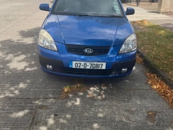 Kia Rio Hatchback, Petrol, 2007, Blue