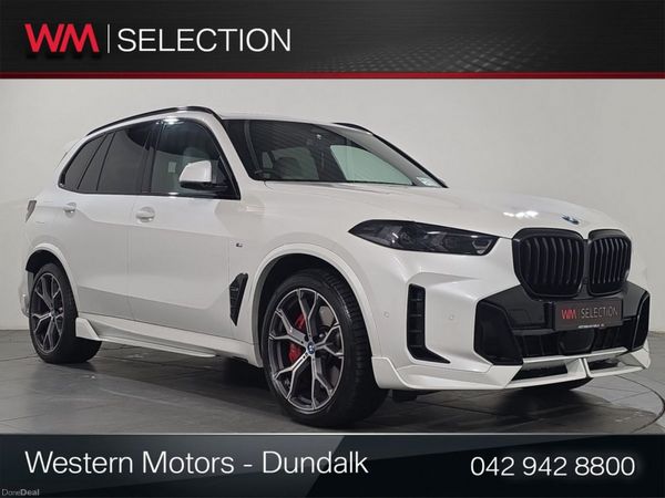 BMW X5 SUV, Petrol Plug-in Hybrid, 2024, White