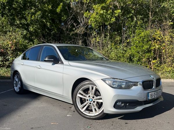 BMW 3-Series Saloon, Diesel, 2016, Silver