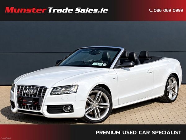 Audi S5 Convertible, Petrol, 2011, White