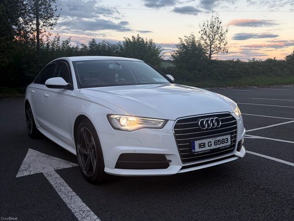 Audi A6 Saloon, Diesel, 2018, White