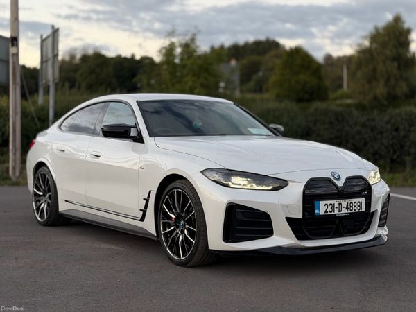 BMW i4 Coupe, Electric, 2023, White