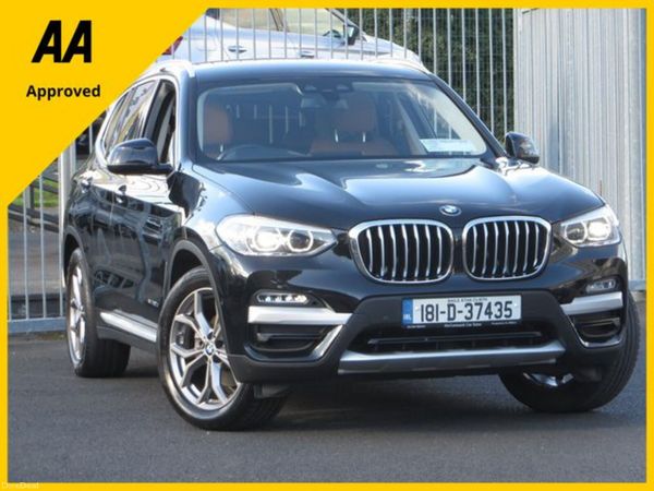 BMW X3 Estate, Diesel, 2018, Black