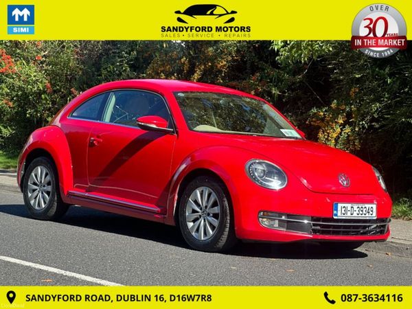 Volkswagen Beetle Hatchback, Petrol, 2013, Red
