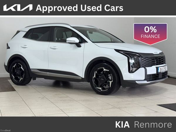 Kia Sportage MPV, Diesel Hybrid, 2026, White
