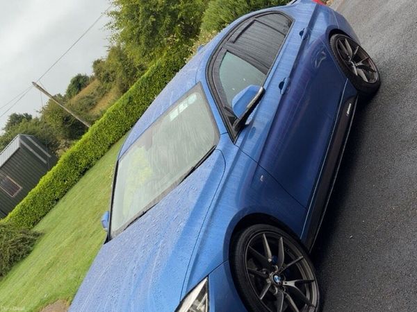 BMW 3-Series Saloon, Diesel, 2016, Blue