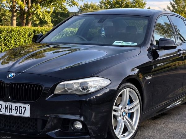 BMW 5-Series Saloon, Diesel, 2013, Black
