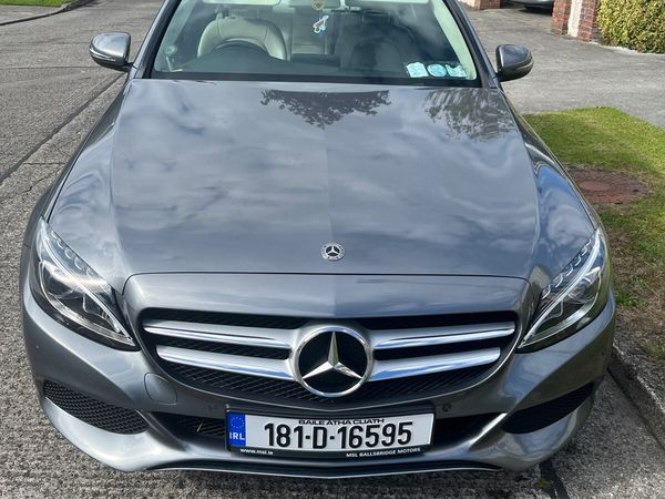 Mercedes-Benz C-Class Saloon, Diesel, 2018, Grey