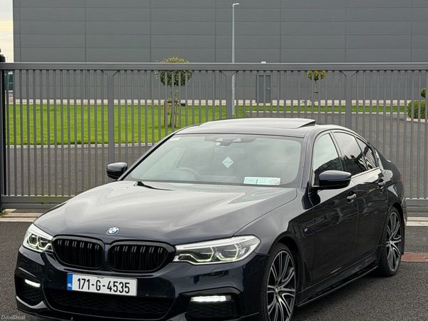 BMW 5-Series Saloon, Diesel, 2017, Black