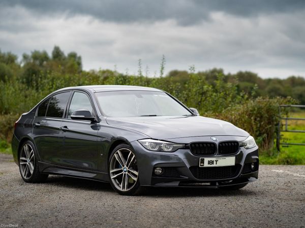 BMW 3-Series Saloon, Petrol Plug-in Hybrid, 2018, Grey