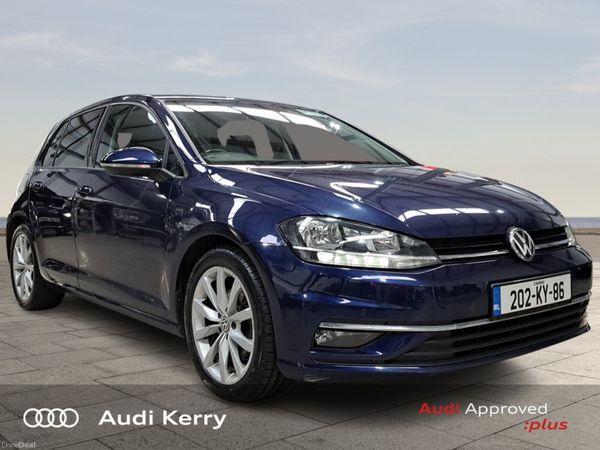 Volkswagen Golf Hatchback, Petrol, 2020, Blue