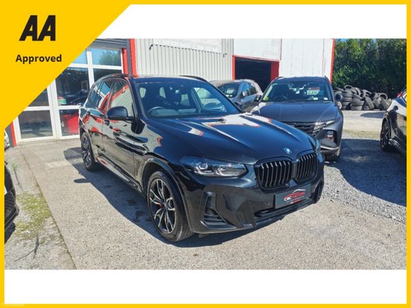 BMW X3 SUV, Petrol Plug-in Hybrid, 2023, Black
