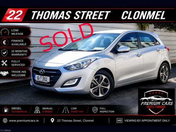 Hyundai i30 Hatchback, Diesel, 2016, Silver