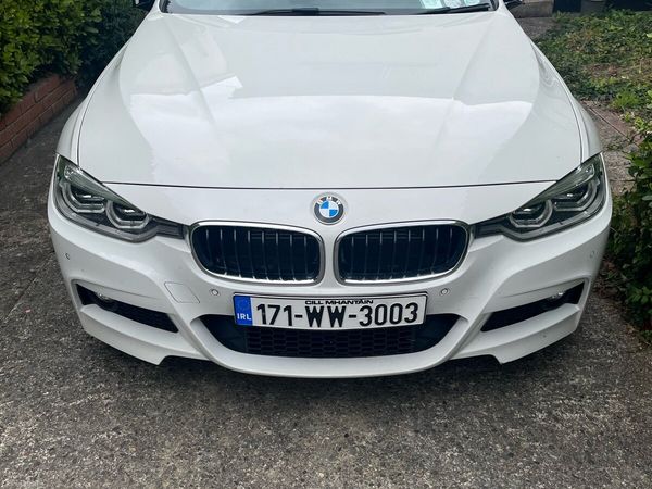 BMW 3-Series Saloon, Petrol Plug-in Hybrid, 2017, White