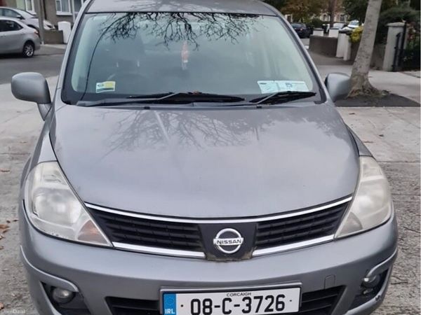 Nissan Tiida Saloon, Petrol, 2008, Grey