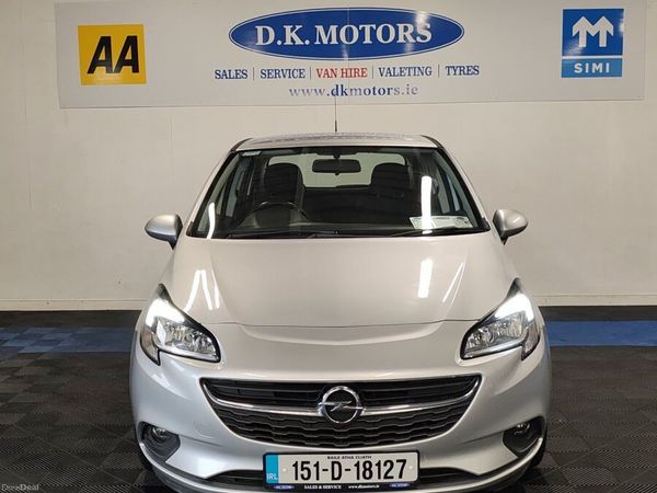 Opel Corsa Hatchback, Petrol, 2015, Silver