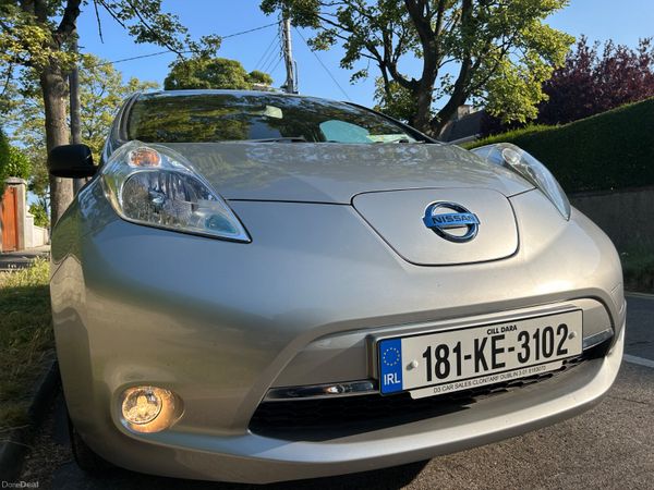 Nissan Leaf Hatchback, Electric, 2018, Grey