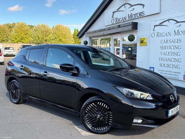 Nissan Leaf Hatchback, Electric, 2024, Black