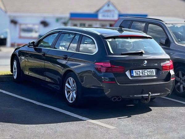 BMW 5-Series Estate, Diesel, 2014, Brown