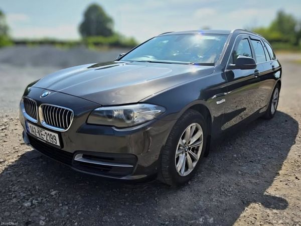 BMW 5-Series Estate, Diesel, 2014, Brown