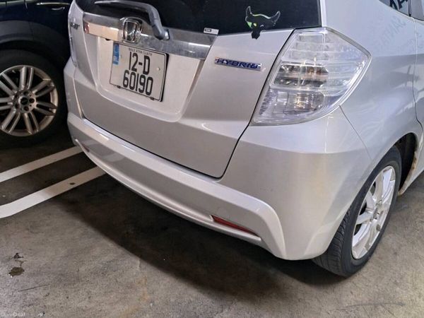 Honda Fit Hatchback, Petrol Hybrid, 2012, Silver