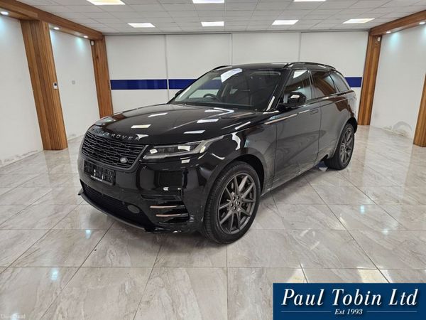 Land Rover Range Rover Velar SUV, Petrol Plug-in Hybrid, 2025, Black