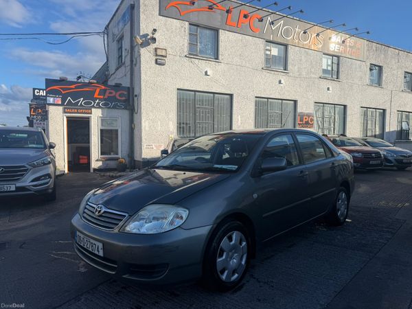 Toyota Corolla Saloon, Petrol, 2006, Grey