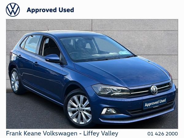 Volkswagen Polo Hatchback, Petrol, 2020, Blue