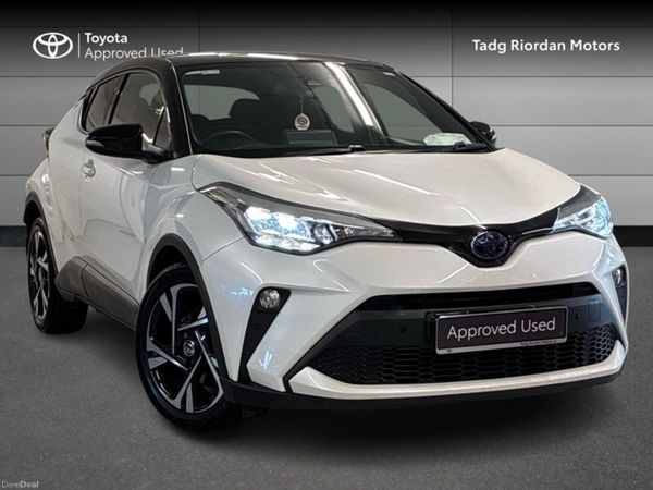 Toyota C-HR SUV, Petrol Hybrid, 2022, White